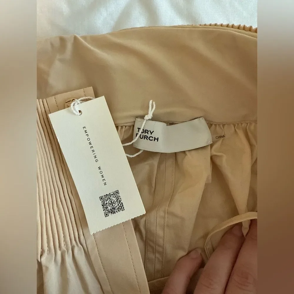 NWT Tory Burch Poplin Skirt